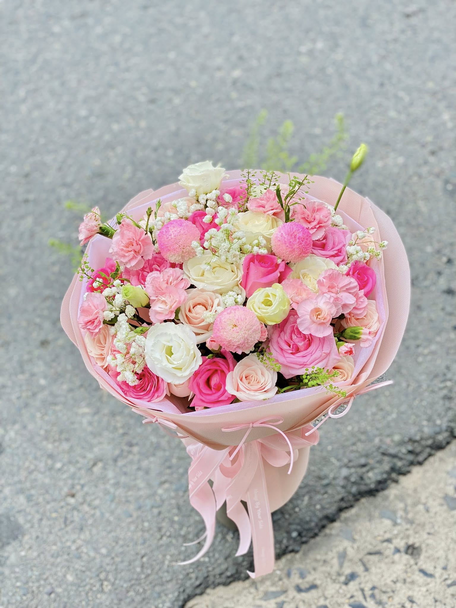 Giỏ hoa tươi 8/3 07